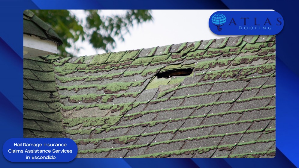 hail damage insurance claim assistance services in Escondido